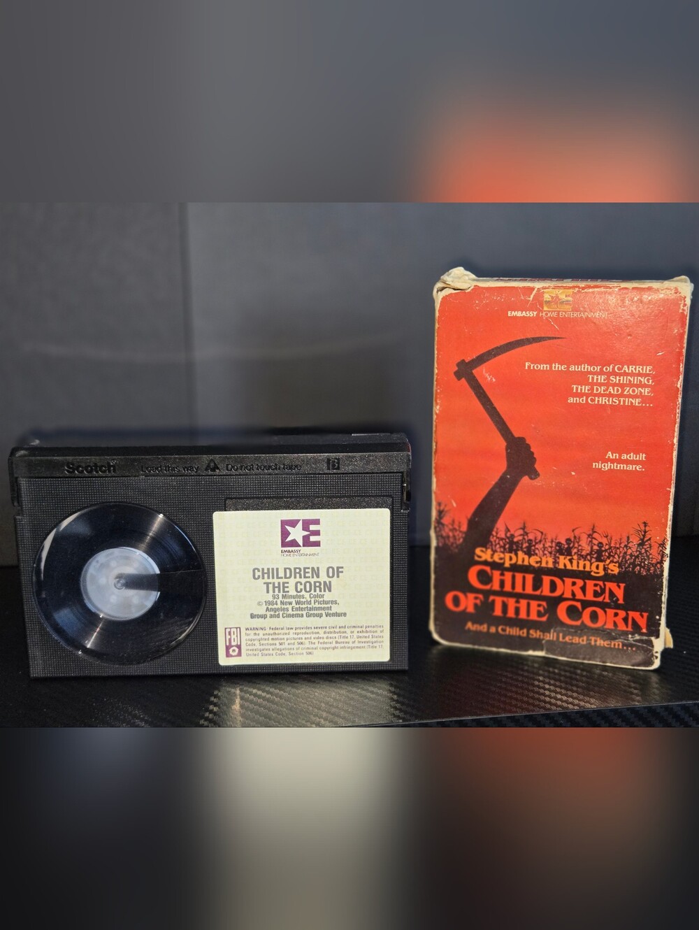 The Children Of The Corn Betamax 1984 NOT VHS